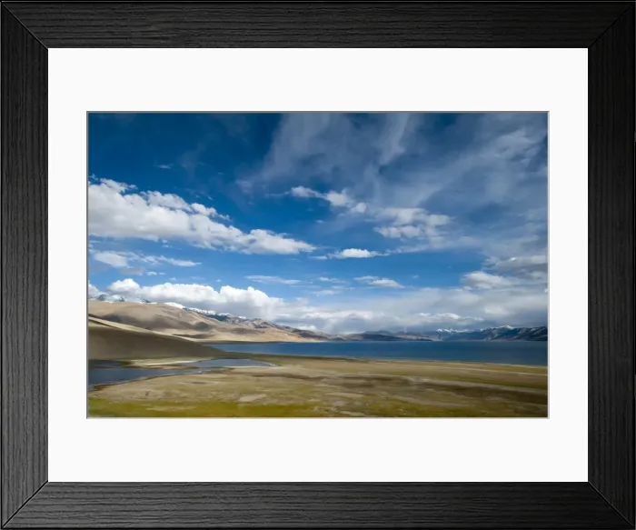 Framed Print : Tso Moriri lake, Ladakh, India, Asia Framed Print : Tso Moriri lake, Ladakh, India, Asia