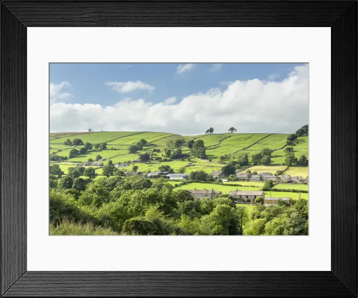 Framed Print : The remote village of Thoralby in Wensleydale, The Yorkshire Dales, Yorkshire, England Framed Print : The remote village of Thoralby in Wensleydale, The Yorkshire Dales, Yorkshire, England