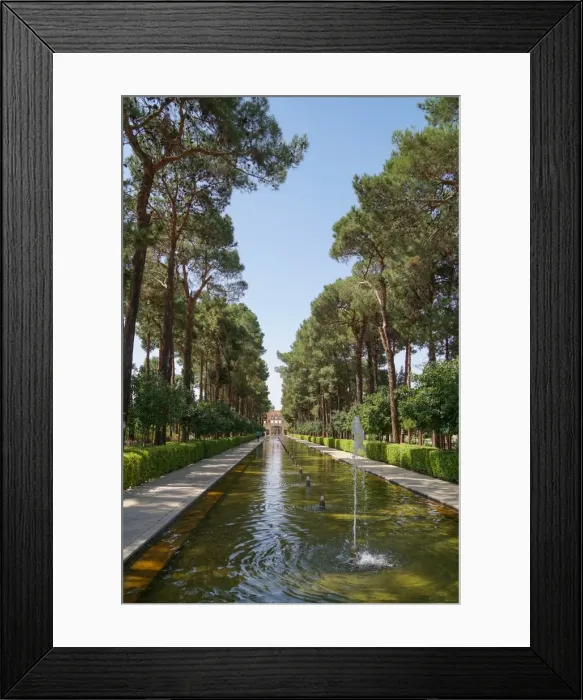 Framed Print : Bagh-e Dolat garden, Yazd, Iran, Middle East Framed Print : Bagh-e Dolat garden, Yazd, Iran, Middle East