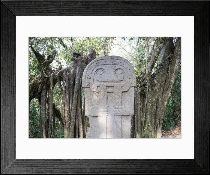 Framed Print : San Agustin Archaeological Park, UNESCO World Heritage Site, Colombia, South America Framed Print : San Agustin Archaeological Park, UNESCO World Heritage Site, Colombia, South America