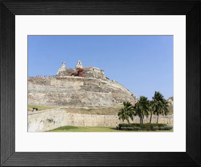 Framed Print : Fort San Felipe, Cartagena, UNESCO World Heritage Site, Colombia, South America Framed Print : Fort San Felipe, Cartagena, UNESCO World Heritage Site, Colombia, South America