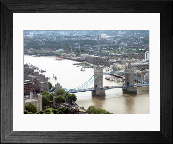 Framed Print : View over Tower Bridge from the Sky Garden, London, EC3, England, United Kingdom, Europe Framed Print : View over Tower Bridge from the Sky Garden, London, EC3, England, United Kingdom, Europe