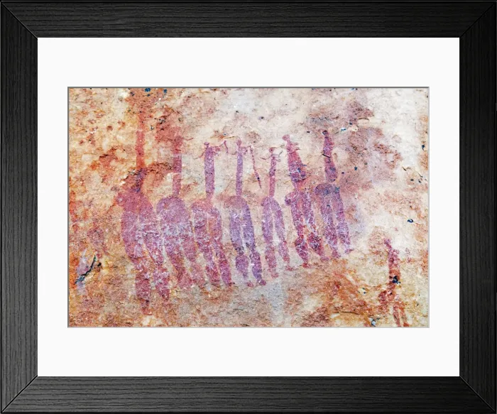 Framed Print : San rock art on the Sevilla Rock Art Trail, Cederberg Wilderness Area, Western Cape Framed Print : San rock art on the Sevilla Rock Art Trail, Cederberg Wilderness Area, Western Cape