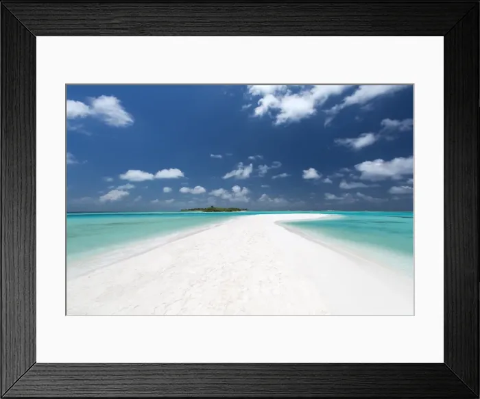 Framed Print : Sandbank and tropical island, Maldives, Indian Ocean, Asia Framed Print : Sandbank and tropical island, Maldives, Indian Ocean, Asia