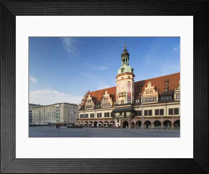 Framed Print : Old Town Hall (Altes Rathaus), Leipzig, Saxony, Germany, Europe Framed Print : Old Town Hall (Altes Rathaus), Leipzig, Saxony, Germany, Europe
