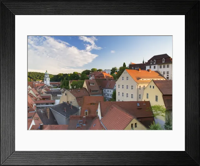 Framed Print : View of Meissen, Saxony, Germany, Europe Framed Print : View of Meissen, Saxony, Germany, Europe