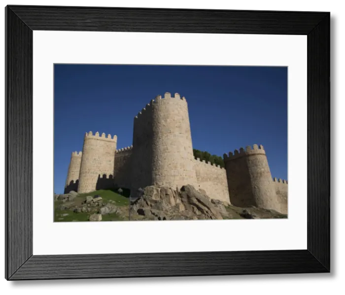 Framed Print : City Wall, originally built in the 12th century, Avila, UNESCO World Heritage Site Framed Print : City Wall, originally built in the 12th century, Avila, UNESCO World Heritage Site