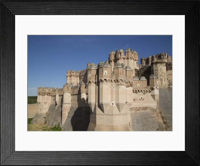 Framed Print : Castle of Coca, built 15th century, Coca, Segovia, Castile y Leon, Spain, Europe Framed Print : Castle of Coca, built 15th century, Coca, Segovia, Castile y Leon, Spain, Europe