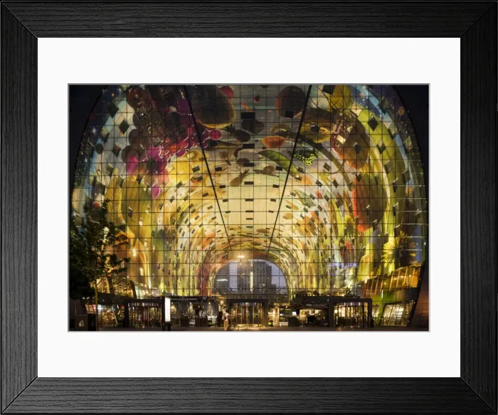 Framed Print : Exterior of Markthal, Westnieuwland, Rotterdam, Netherlands, Europe Framed Print : Exterior of Markthal, Westnieuwland, Rotterdam, Netherlands, Europe