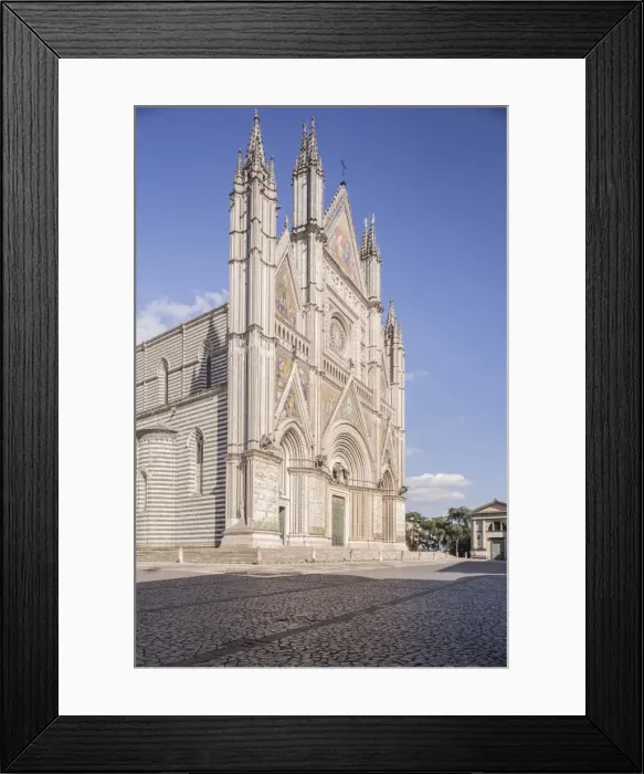 Framed Print : The Duomo di Orvieto, Orvieto, Umbria, Italy, Europe Framed Print : The Duomo di Orvieto, Orvieto, Umbria, Italy, Europe