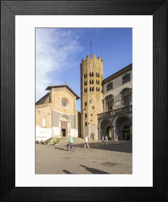 Framed Print : Chiesa San Andrea, Piazza della Repubblica, Orvieto, Umbria, Italy, Europe Framed Print : Chiesa San Andrea, Piazza della Repubblica, Orvieto, Umbria, Italy, Europe