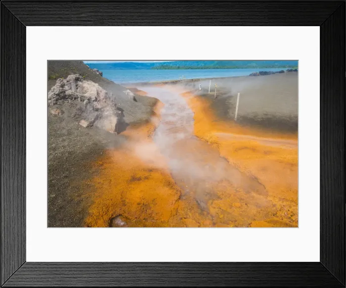 Framed Print : Sulphur river below Volcano Tavurvur, Rabaul, East New Britain, Papua New Guinea, Pacific Framed Print : Sulphur river below Volcano Tavurvur, Rabaul, East New Britain, Papua New Guinea, Pacific