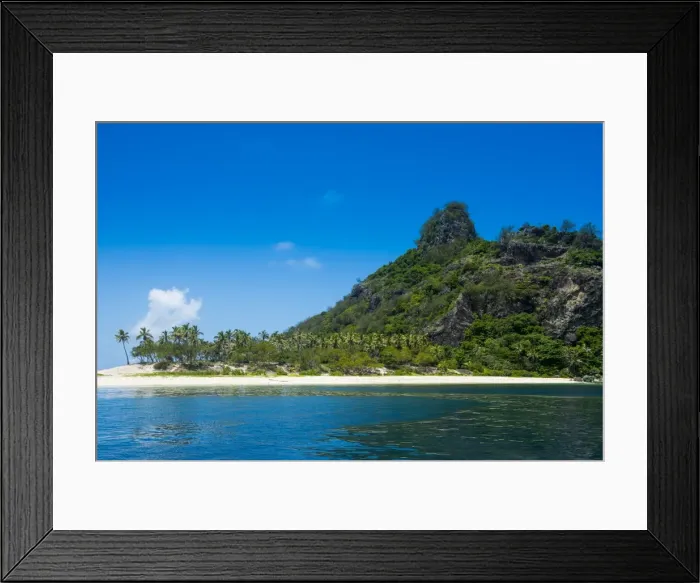 Framed Print : Monuriki (Cast Away Island), Mamanuca Islands, Fiji, South Pacific Framed Print : Monuriki (Cast Away Island), Mamanuca Islands, Fiji, South Pacific