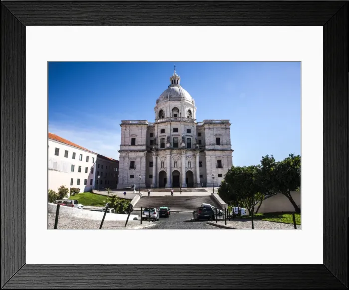 Framed Print : Sao Vicente da Fora, Alfama, Lisbon. Portugal, Europe
