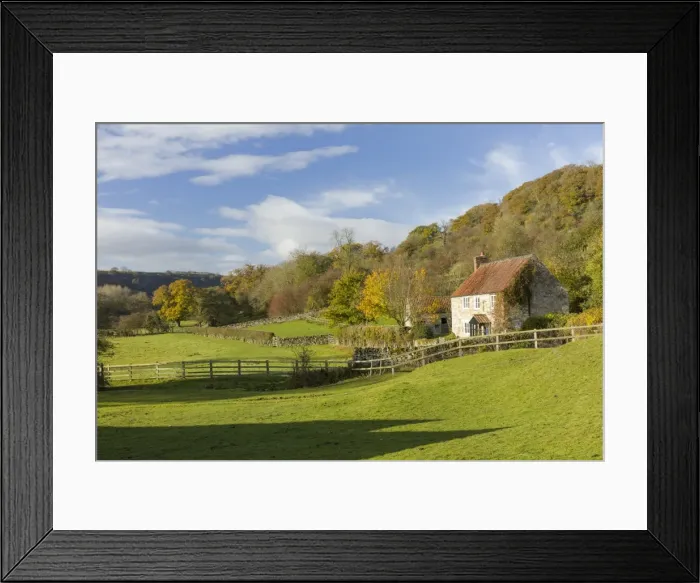Framed Print : Autumn at Rievaulx Abbey village near Helmsley in North Yorkshire, Yorkshire, England Framed Print : Autumn at Rievaulx Abbey village near Helmsley in North Yorkshire, Yorkshire, England