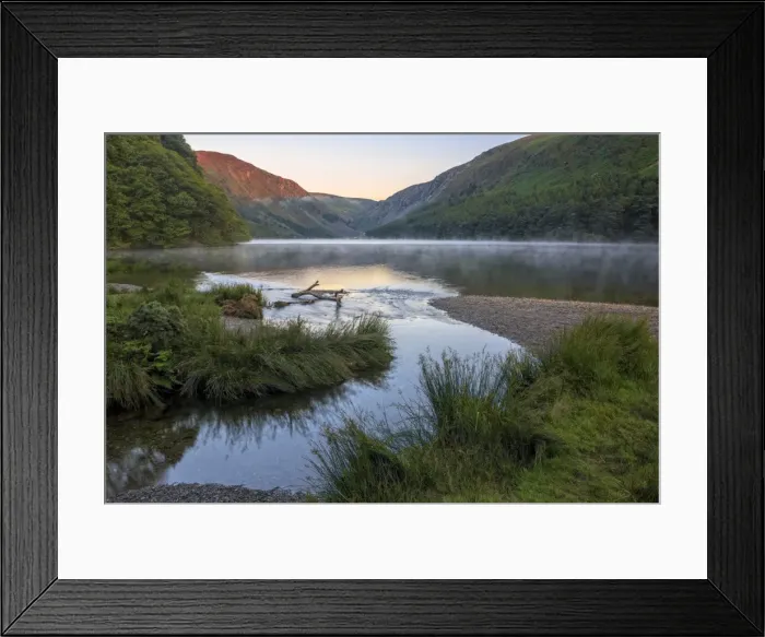Framed Print : Upper Lake, Glendalough, County Wicklow, Leinster, Republic of Ireland, Europe Framed Print : Upper Lake, Glendalough, County Wicklow, Leinster, Republic of Ireland, Europe