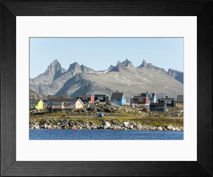 Framed Print : Nanortalik, southern Greenland, Polar Regions Framed Print : Nanortalik, southern Greenland, Polar Regions