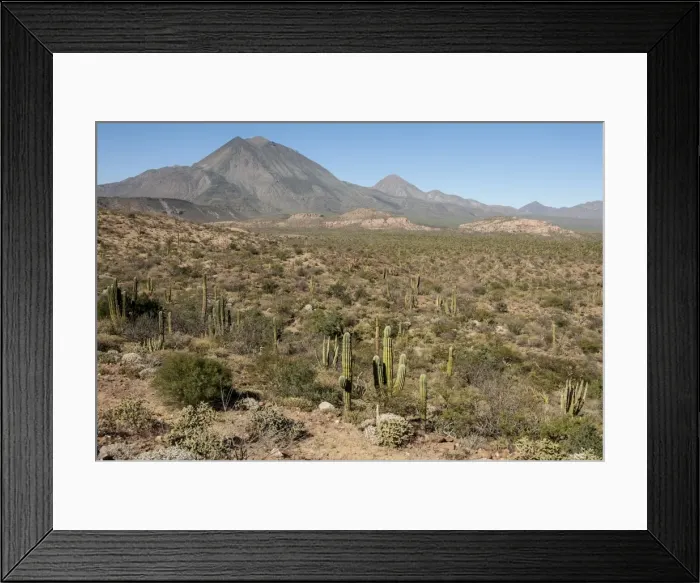 Framed Print : Volcan las Tres Virgenes, Santa Rosalia, Baja California, Mexico, North America Framed Print : Volcan las Tres Virgenes, Santa Rosalia, Baja California, Mexico, North America
