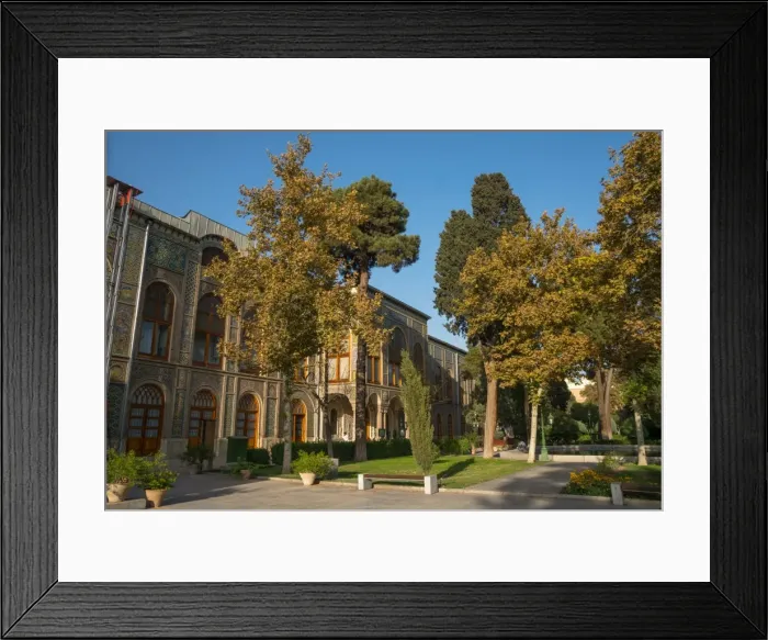 Framed Print : Gardens of Golestan Palace, UNESCO World Heritage Site, Tehran, Iran, Middle East Framed Print : Gardens of Golestan Palace, UNESCO World Heritage Site, Tehran, Iran, Middle East