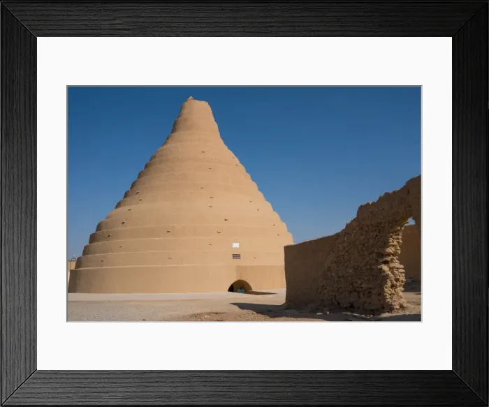 Framed Print : Ice house for preserving ice, Arbukuh, near Yazd, Iran, Middle East Framed Print : Ice house for preserving ice, Arbukuh, near Yazd, Iran, Middle East