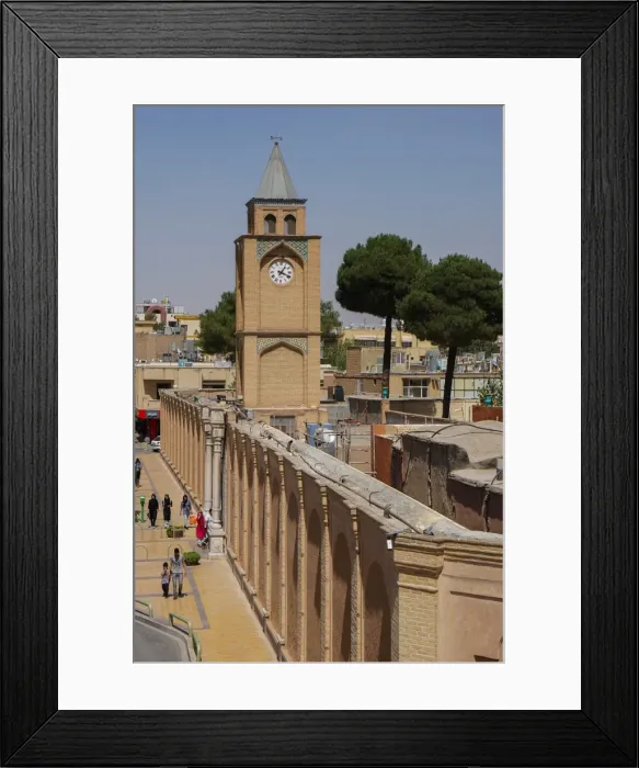Framed Print : Outer Clock Tower of Vank (Armenian) Cathedral, Isfahan, Iran, Middle East Framed Print : Outer Clock Tower of Vank (Armenian) Cathedral, Isfahan, Iran, Middle East