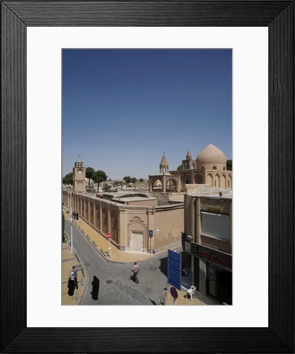 Framed Print : Vank (Armenian) Cathedral precinct, Isfahan, Iran, Middle East Framed Print : Vank (Armenian) Cathedral precinct, Isfahan, Iran, Middle East