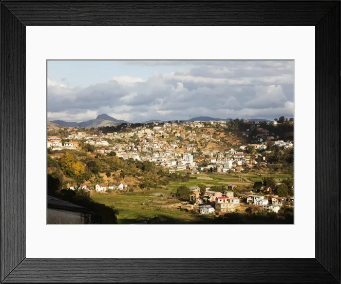 Framed Print : Fianarantsoa, central area, Madagascar, Africa Framed Print : Fianarantsoa, central area, Madagascar, Africa