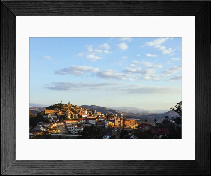 Framed Print : Fianarantsoa Haute Ville in the afternoon, central area, Madagascar, Africa Framed Print : Fianarantsoa Haute Ville in the afternoon, central area, Madagascar, Africa