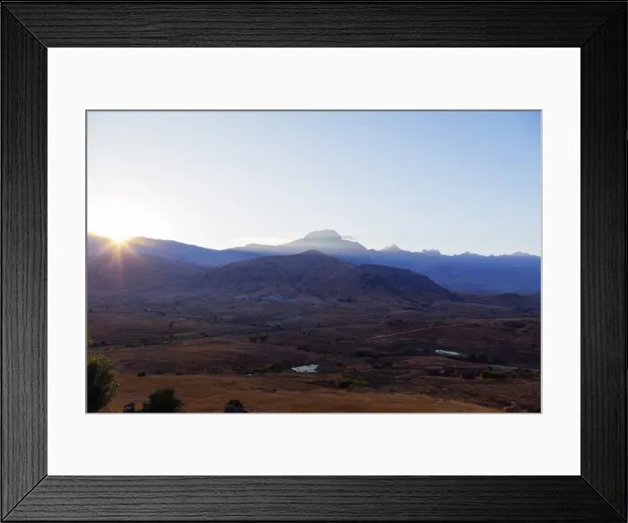 Framed Print : Sunrise, Tsaranoro Valley, Ambalavao, central area, Madagascar, Africa Framed Print : Sunrise, Tsaranoro Valley, Ambalavao, central area, Madagascar, Africa