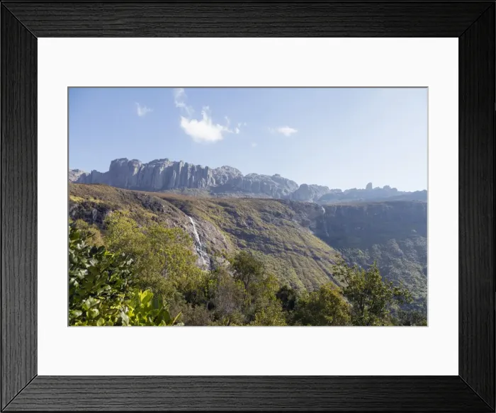 Framed Print : Waterfall, Andringitra National Park, Ambalavao, central area, Madagascar, Africa Framed Print : Waterfall, Andringitra National Park, Ambalavao, central area, Madagascar, Africa