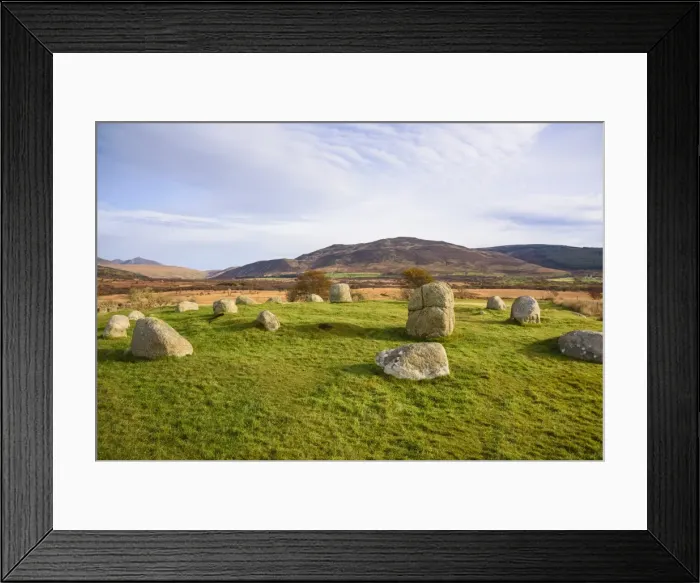 Framed Print : Fingals Cauldron, Machrie Moor stone circles, Isle of Arran, North Ayrshire, Scotland Framed Print : Fingals Cauldron, Machrie Moor stone circles, Isle of Arran, North Ayrshire, Scotland