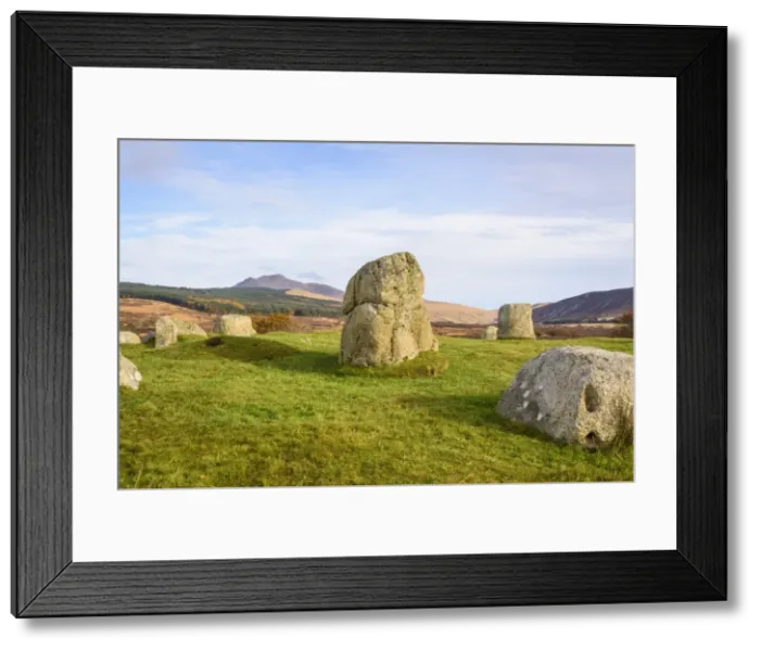 Framed Print : Fingals Cauldron, Machrie Moor stone circles, Isle of Arran, North Ayrshire, Scotland Framed Print : Fingals Cauldron, Machrie Moor stone circles, Isle of Arran, North Ayrshire, Scotland