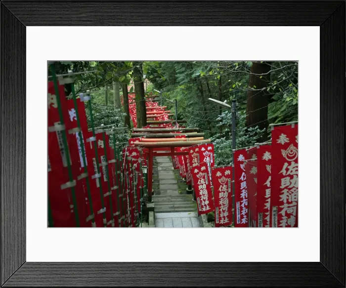 Framed Print : Alley in the Kamakura hills, Honshu, Japan, Asia Framed Print : Alley in the Kamakura hills, Honshu, Japan, Asia