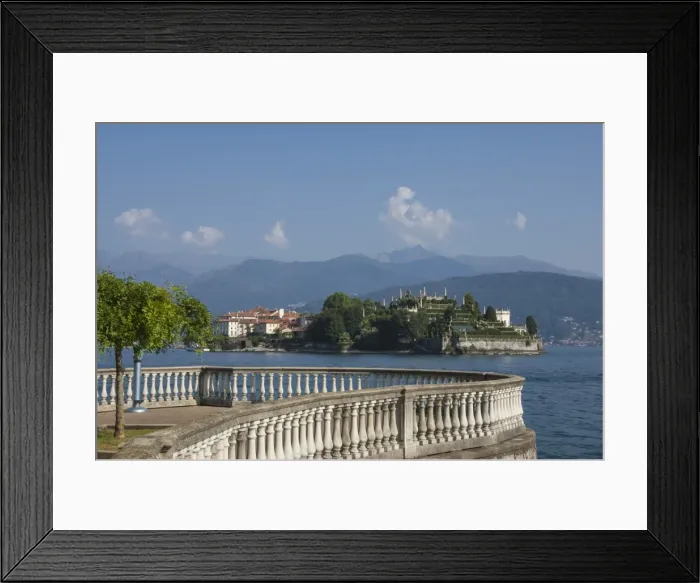 Framed Print : Isola Bella, Borromean Islands, Stresa, Lake Maggiore, Italian Lakes, Piedmont, Italy