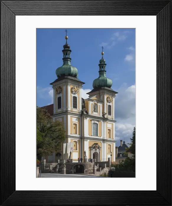 Framed Print : The St. Johann Kirke, Donauschingen, Black Forest, Baden-Wurttemberg, Germany, Europe