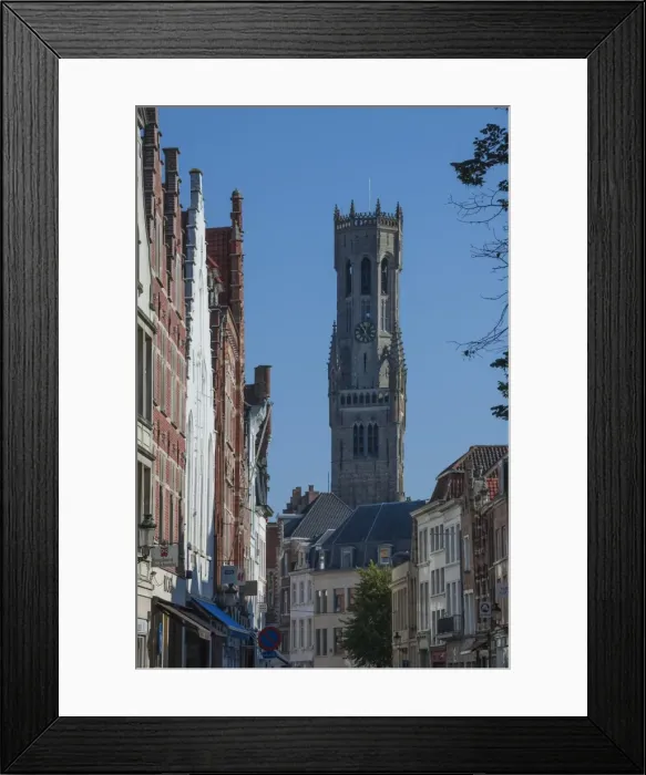 Framed Print : Belfry, Bruges, UNESCO World Heritage Site, Belgium, Europe Framed Print : Belfry, Bruges, UNESCO World Heritage Site, Belgium, Europe