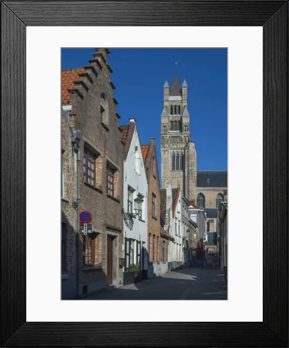 Framed Print : St. Saviours Cathedral (St. Salvators Cathedral), Bruges, UNESCO World Heritage Site Framed Print : St. Saviours Cathedral (St. Salvators Cathedral), Bruges, UNESCO World Heritage Site