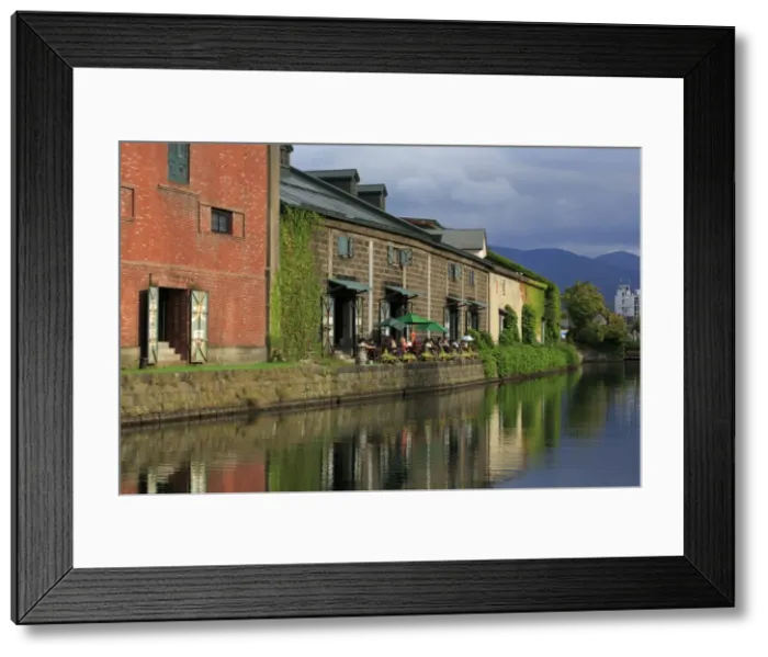 Framed Print : Canal, Otaru City, Hokkaido Prefecture, Japan, Asia Framed Print : Canal, Otaru City, Hokkaido Prefecture, Japan, Asia