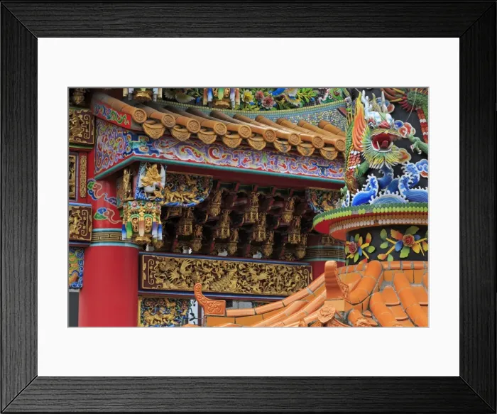 Framed Print : Kanteibyo Temple, Chinatown, Yokohama, Honshu Island, Japan, Asia Framed Print : Kanteibyo Temple, Chinatown, Yokohama, Honshu Island, Japan, Asia