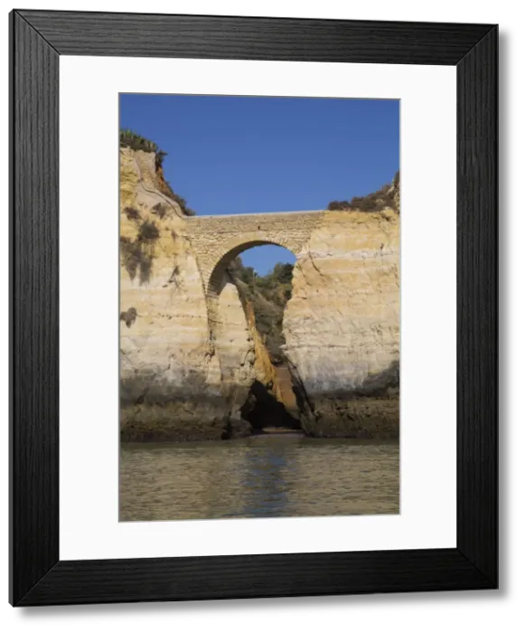 Framed Print : Roman Bridge, near Lagos, Algarve, Portugal, Europe Framed Print : Roman Bridge, near Lagos, Algarve, Portugal, Europe