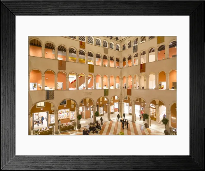 Framed Print : Fontego dei Tedeschi interior, Venice, UNESCO World Heritage Site, Veneto, Italy, Europe Framed Print : Fontego dei Tedeschi interior, Venice, UNESCO World Heritage Site, Veneto, Italy, Europe