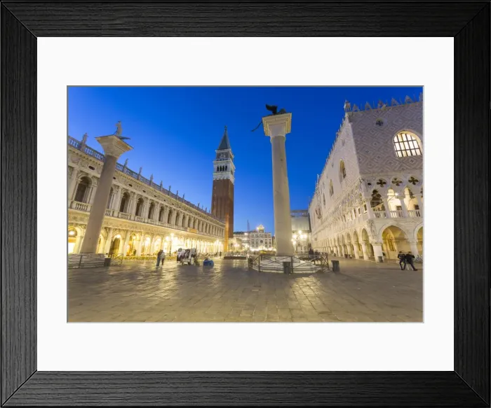 Framed Print : San Marco at dusk Venice, UNESCO World Heritage Site, Veneto, Italy, Europe Framed Print : San Marco at dusk Venice, UNESCO World Heritage Site, Veneto, Italy, Europe
