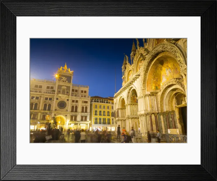 Framed Print : St. Marks Basilica, Piazza San Marco, Venice, UNESCO World Heritage Site, Veneto Framed Print : St. Marks Basilica, Piazza San Marco, Venice, UNESCO World Heritage Site, Veneto