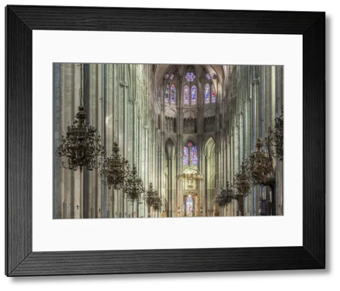 Framed Print : The cathedral of Saint Etienne, Bourges, UNESCO World Heritage Site, Cher, France, Europe Framed Print : The cathedral of Saint Etienne, Bourges, UNESCO World Heritage Site, Cher, France, Europe
