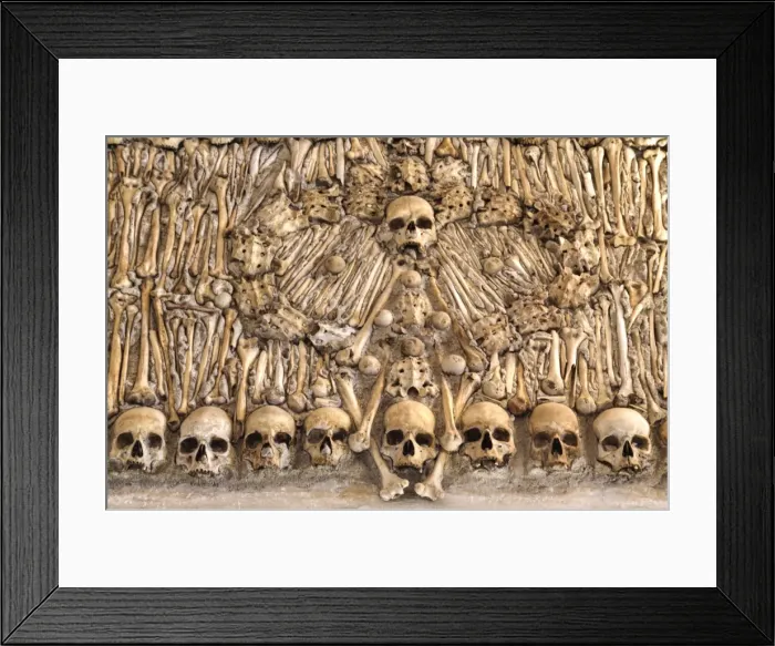 Framed Print : Chapel of Bones, Royal Church of St. Francis, Evora, UNESCO World Heritage Site, Portugal Framed Print : Chapel of Bones, Royal Church of St. Francis, Evora, UNESCO World Heritage Site, Portugal