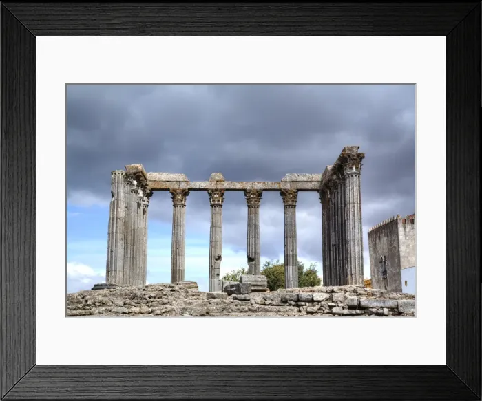 Framed Print : Roman Temple, Evora, UNESCO World Heritage Site, Portugal, Europe Framed Print : Roman Temple, Evora, UNESCO World Heritage Site, Portugal, Europe