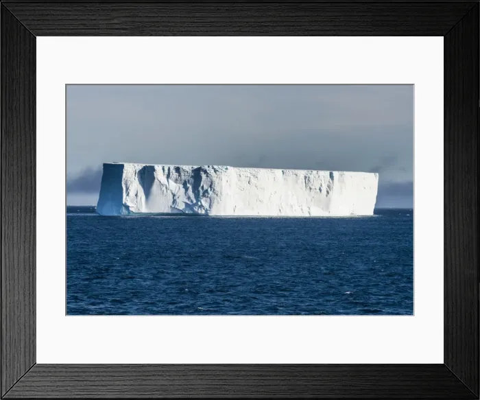 Framed Print : Large iceberg floating in the Weddell Sea, Antarctica, Polar Regions Framed Print : Large iceberg floating in the Weddell Sea, Antarctica, Polar Regions