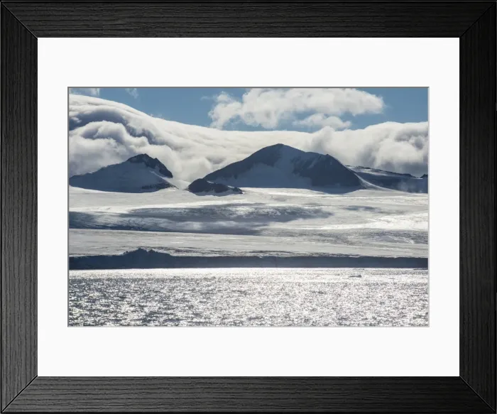 Framed Print : Huge glaciers on Tabarin Peninsula, Antarctica, Polar Regions Framed Print : Huge glaciers on Tabarin Peninsula, Antarctica, Polar Regions