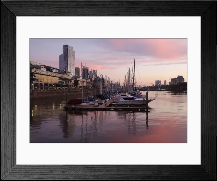 Framed Print : Puerto Madero at dusk, San Telmo, Buenos Aires, Argentina, South America Framed Print : Puerto Madero at dusk, San Telmo, Buenos Aires, Argentina, South America