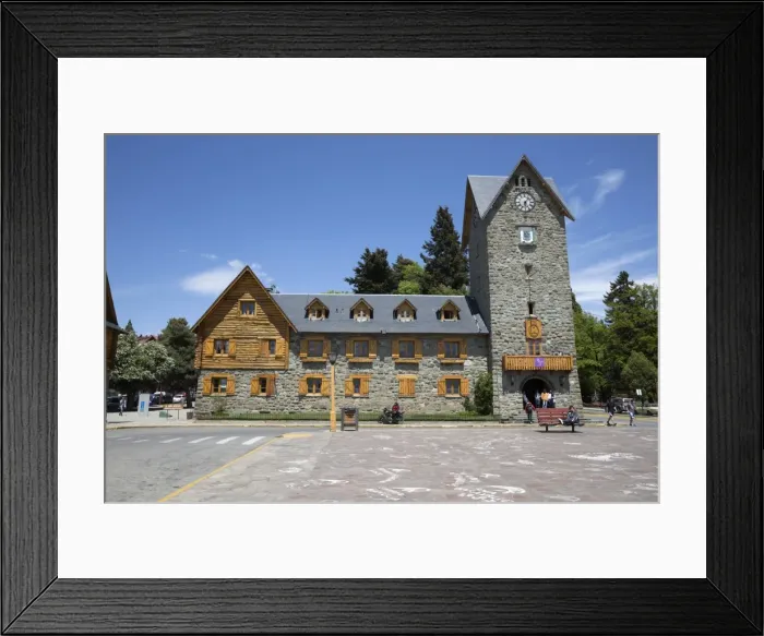 Framed Print : Bariloche Alpine style Centro Civico building, Bariloche, Nahuel Huapi National Park Framed Print : Bariloche Alpine style Centro Civico building, Bariloche, Nahuel Huapi National Park
